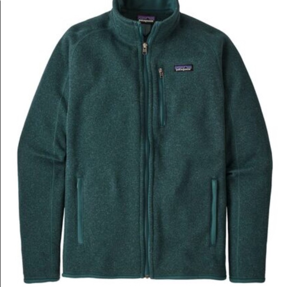 Men’s Patagonia 1/4-Zip Piki Green Size S NWT